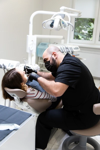 Имплантация зуба "под ключ" (Dentium Impantium, Ю.Корея)